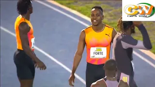 Julian Forte & Akeem Blake - Photo Finish - Men's 100M Jamaica Athletic Invitational - 2024