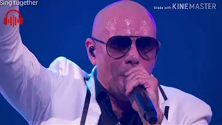 pitbull- rain over me (love in the honda stage in tha radio)