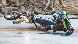 Bassella Race 1 2022 | Slippery Mud Party vs 1000 Enduro Riders | Crash & Show by Jaume Soler