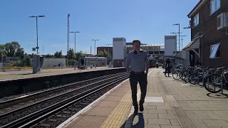 Grumpy Man Yells at Trainspotters