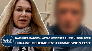 PUTINS KRIEG: Nach Kramatorsk-Attacke! Fieser Russen-Schläfer! Ukraine-Geheimdienst nimmt Spion fest