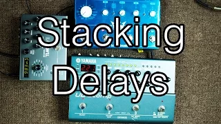 Ambient Guitar Techniques: Stacking Delays (Timeline, Flashback Triple Delay, UD-Stomp)