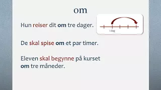 preposisjoner knyttet til tid del1,  Norwegian basic learner