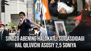 Sindzo Abening halokatli suiqasdidagi hal qiluvchi asosiy 2,5 soniya