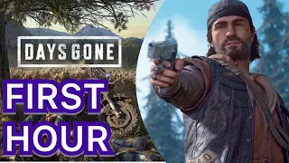 DAYS GONE FIRST HOUR OF GAMEPLAY