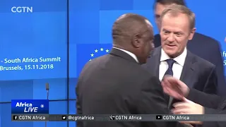 South Africa-EU Summit: Ramaphosa continues Europe tour in Brussels in bid for investment