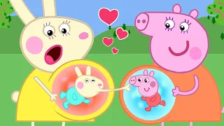 Baby Peppa x Baby Rebecca Funny Stories | Peppa Pig Funny Animation