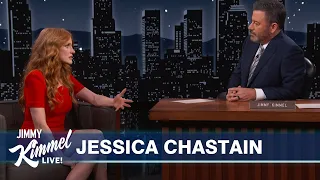 Jessica Chastain on Going to Ukraine, Visiting Families There & Meeting with President Zelensky