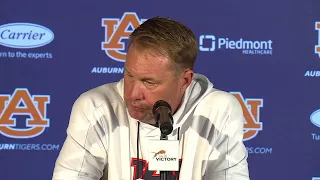 LIVE: Auburn Head Coach Hugh Freeze discusses win over Samford ahead of matchup with Texas A&M