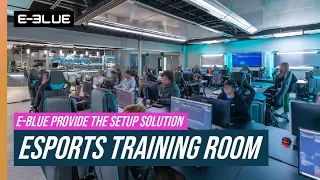 E-Blue provide the Esports classroom/training room setup solution