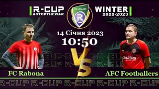 FC Rabona 2-4 AFC Footballers  R-CUP WINTER 22'23' #STOPTHEWAR в м. Києві