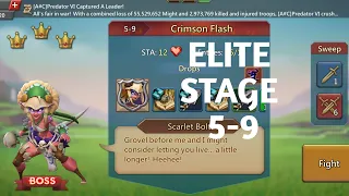 Lords mobile Elite stage 5-9 f2p|Crimson flash Elite stage 5-9