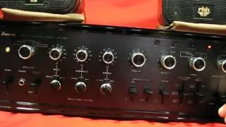 Sansui AU-999 testing and demonstration