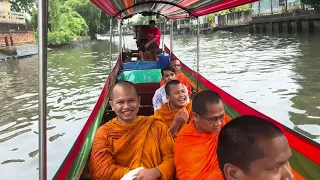 นังเรือชุมบรรยากาศรอบกรุงเทพ ជិះទូកកំសាន្តមើលបរិយាកាសជំវិញក្រុងបាងកក់