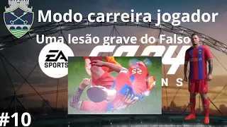 Modo carreira jogador no Chaves: Tive uma lesão grave, fiquei lesionado o resto da época. #010