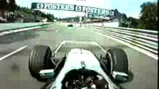 M. Hakkinen vs. M. Schumacher on Spa-Francorhamps 2000. Full onboard lap!