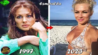 Asi lucen los Actores de la novela "Esmeralda" en 2023 - Antes y Despues