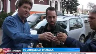 Stră-nepotul lui Bram Stoker, autorul romanului "Dracula", a venit în România