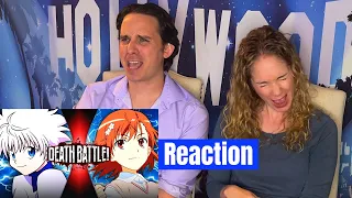 Death Battle Killua vs Misaka Reaction | Hunter x Hunter vs A Certain Magical Index