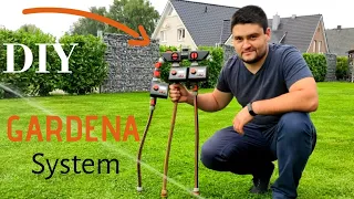 Bewässerungsanlage selber machen bauen/Gardena Sprinklersystem/ Gartenplanung/Bewässerungssystem DIY