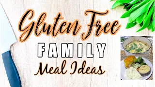 WHAT'S FOR DINNER? | 3 GLUTEN FREE FAMILY MEAL IDEAS | EASY RECIPES