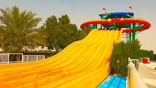 Mat Racer Water Slides at Legoland Aquapark in Dubai