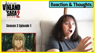 Vinland Saga Season 2 Episode 1 Reaction & Thoughts!