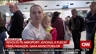 Zeci de pasageri au ratat un zbor din Cluj după ce Dorel a tăiat mai multe cabluri din greșeală