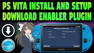 PS Vita Download Enabler Plugin! (Download Files Online Without PC)