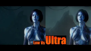 Halo 4 The Master Chief Collection Low Vs Ultra Settings 4K 60fps
