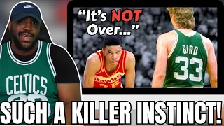 Lebron Fan REACTS To The BEST Larry Bird COMEBACK Story Ever Told | REACTION