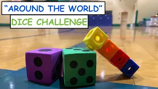 P.E. Game: "Around The World Dice Challenge"