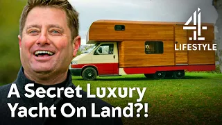 Dad Surprises Kids With Luxury Family Camper Conversion | George Clarke's Amazing Spaces | Channel 4