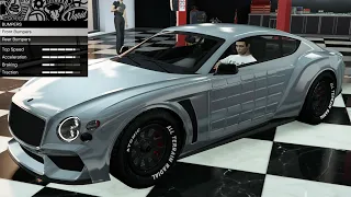 GTA 5 - Past DLC Vehicle Customization - Enus Paragon R Armored (Bentley Continental GT)