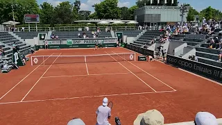 Roland Garros Junior: Punto de partido / Juan Carlos Prado (BOL) vs Schwaerzler / Cuartos de final