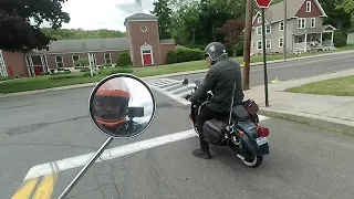 Small frame Vespa ride Southington Ct.