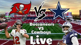 Buccaneers vs Cowboys Live | Play by Play