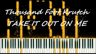 Thousand Foot Krutch - Take It Out On Me - Piano Cover (Synthesia)