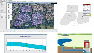 Storm Water and Sewerage Network Design for Urban Flooding using SWMM 5.1