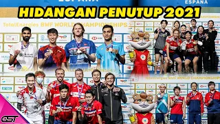 Rekap Hasil Kejuaraan Dunia BWF 2021.