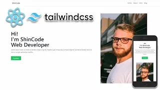 React × TailwindCSSでポートフォリオサイトを構築してみよう