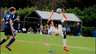 MY BEST LONG RANGE VOLLEY EVER!! | High School Soccer / Football Highlights (Season 3, Ep.2)