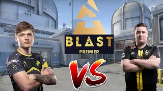 NAVI vs Vitality  BLAST Premier Global Final 2020 S1MPLE И ZYWOO КАРТА НЮК