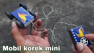 Diy mobil korek mini dengan remot kabel