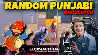 FAKE JONATHAN | RANDOM PUNJABI | JONATHAN GAMING | OMG😳 GOD CLUTCH | MN squad