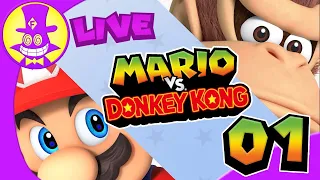 [LIVE] Mario vs. Donkey Kong (Switch) 01