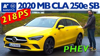 2020 Mercedes-Benz CLA 250e Shooting Brake (X118) - Kaufberatung, Test deutsch, Review, Fahrbericht