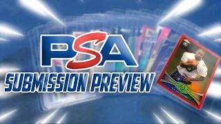 175 Card PSA Submission Preview - Red Topps Chrome, Acuna & More!