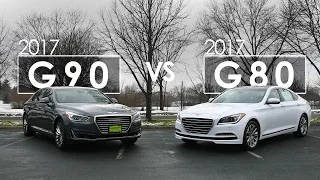 2017 Genesis Comparison | G80 vs G90 | Morrie's Genesis