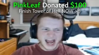 i FORCED roblox streamers to play tower of hell JUST TO TROLL THEM